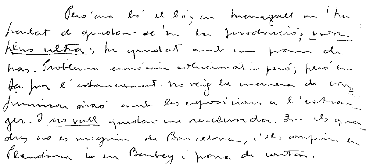 Carta De Montserrat Casanova