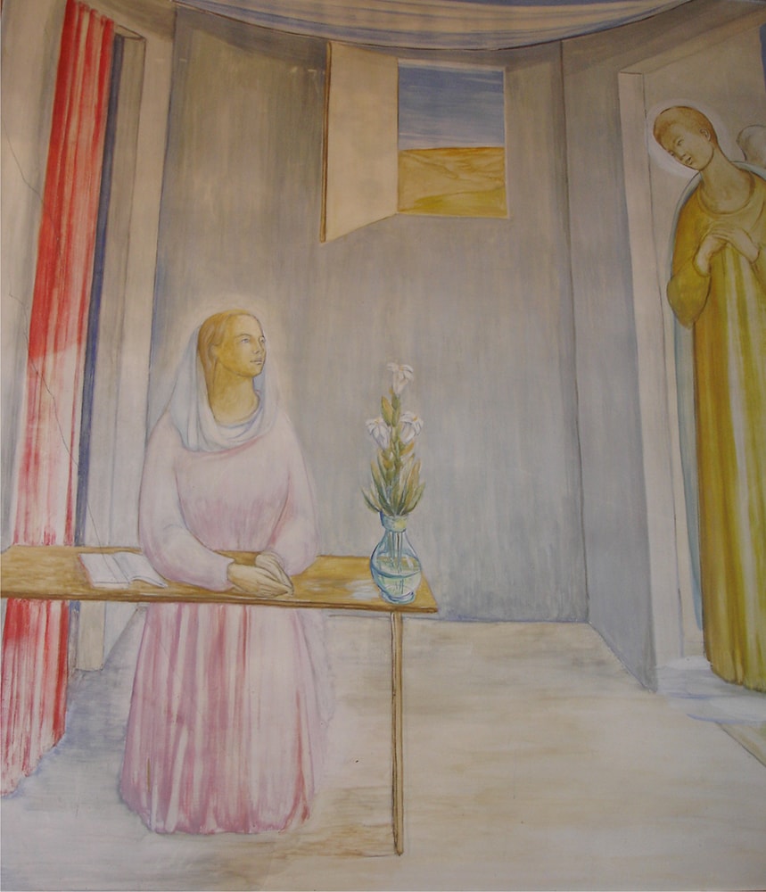 ANUNCIACIÓ PARRÒQUIA DE LA MÚNIA DEL PENEDÈS, 1950.